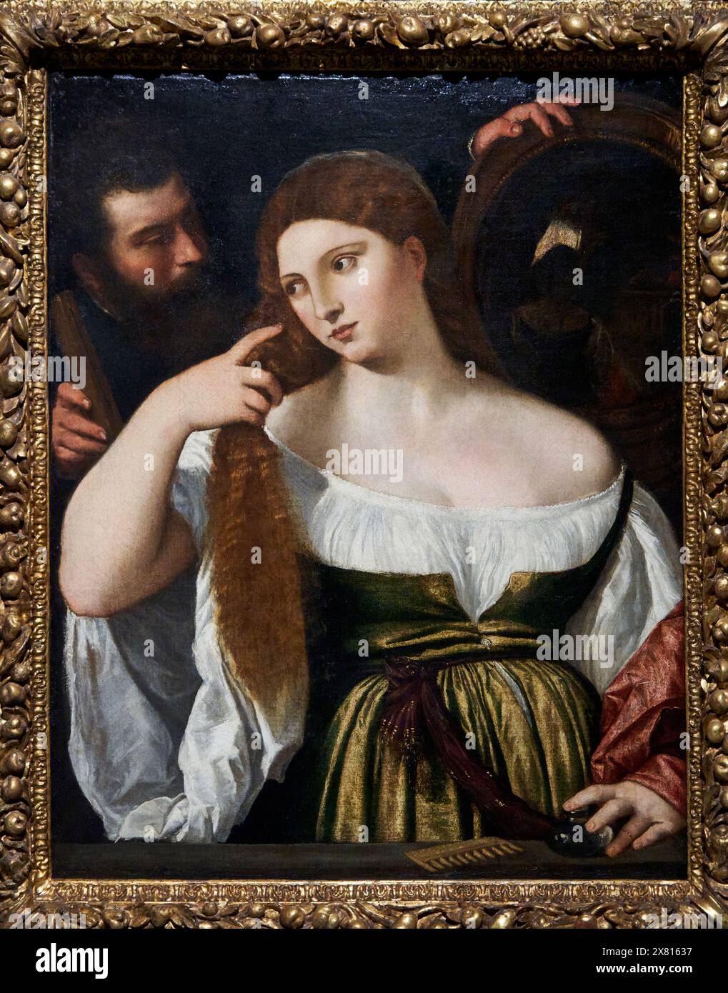 Tiziano vecellio mirror hi-res stock photography and images - Alamy