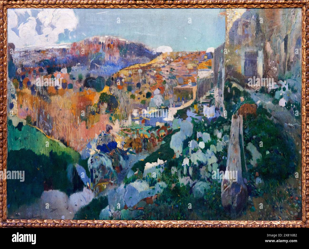 The Jewel, 1910, Joaquim Mir, (Barcelona, 1873-1940), National Museum of Catalan Art, Museu Nacional d’Art de Catalunya, MNAC, Barcelona, Spain, Europ Stock Photo