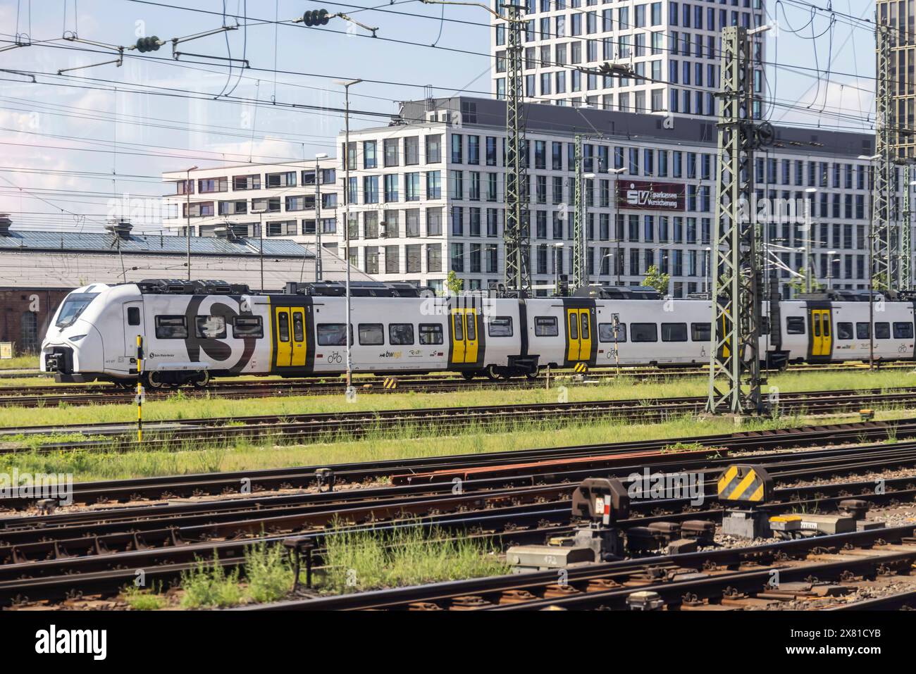 S-Bahn Rhein-Neckar, Mannheim. // 20.05.2024: Mannheim, Baden ...