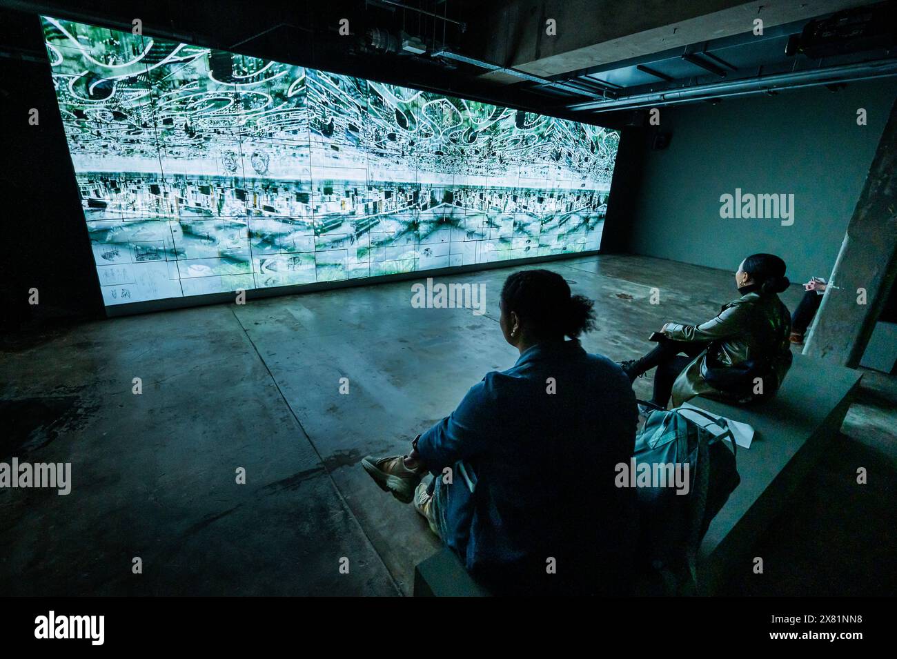 London, UK. 22nd May, 2024. Es Devlin - Screenshare - 180 Studios ...