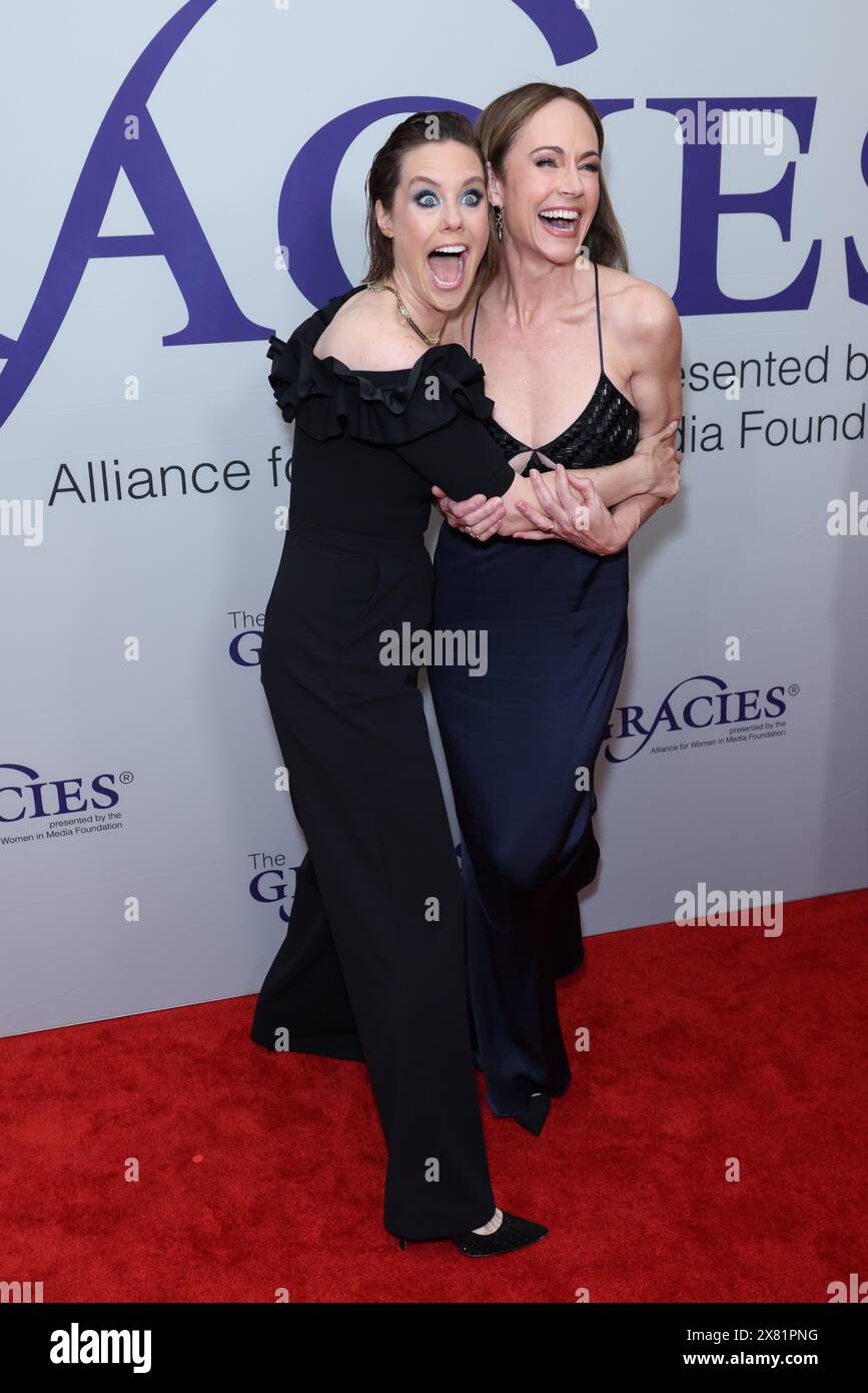 Ashley Williams and Nikki DeLoach attends The Alliance For Women In Media Foundation's 49th Annual Gracie Awards Gala at Beverly Wilshire, A Four Seasons Hotel on May 21, 2024 in Beverly Hills, California. Photo: CraSH/imageSPACE Stock Photo