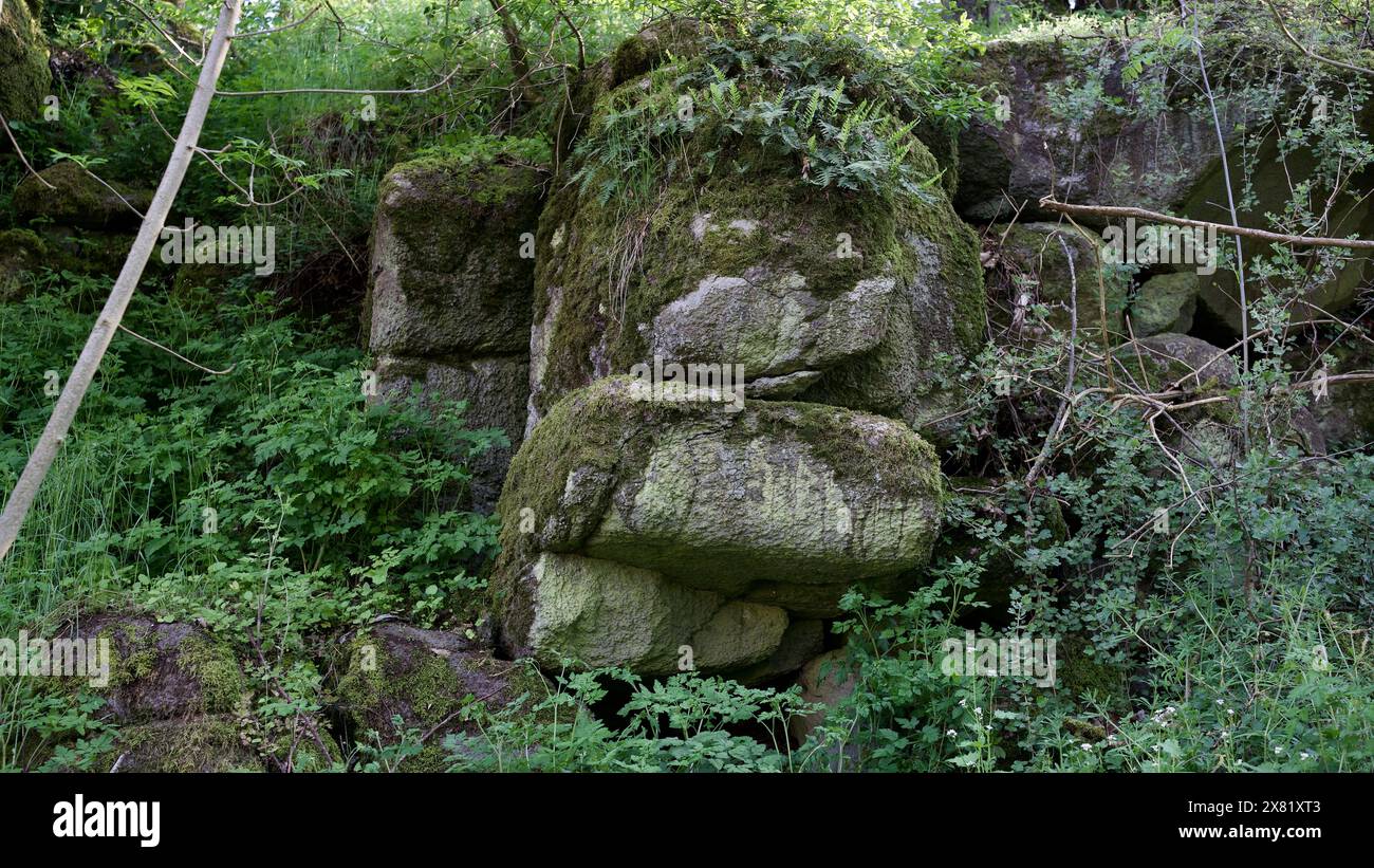 Germany Rocks Picture Vogelsberg hi-res stock photography and images - Alamy