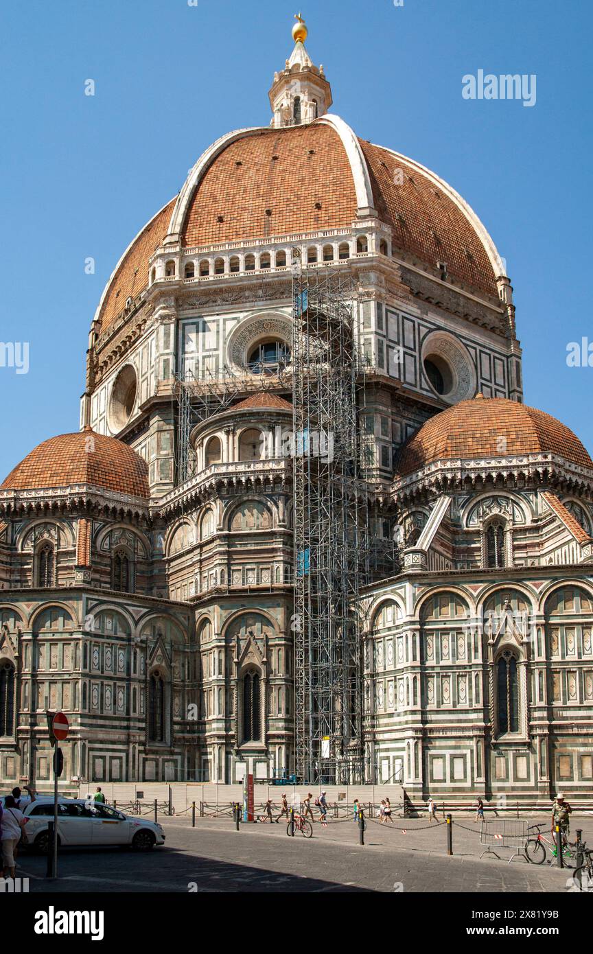 Brunelleschi's Dome of the Cathedral in Florence Stock Photo - Alamy