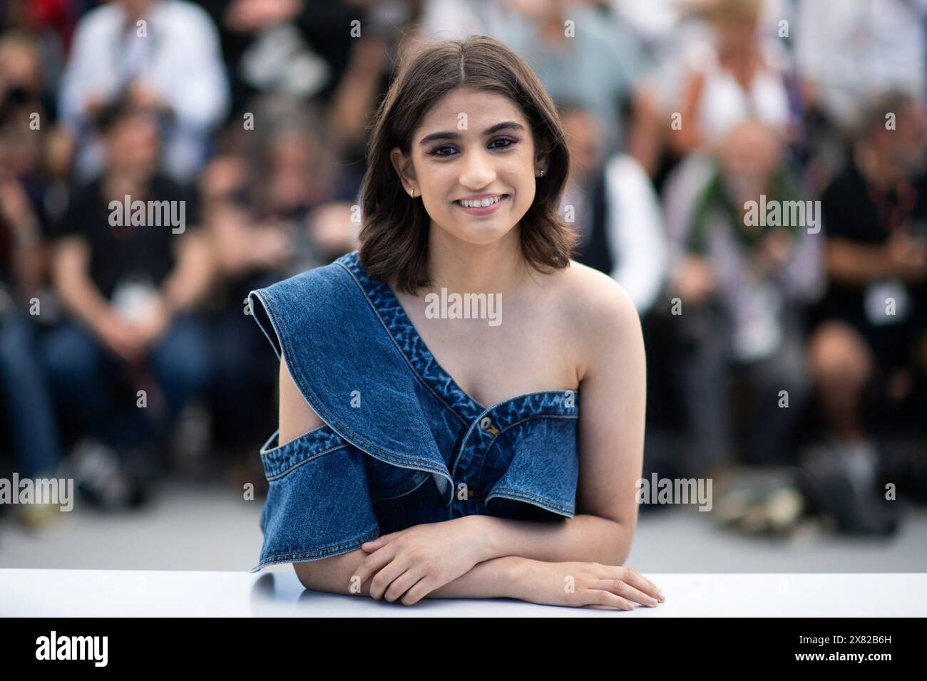 Cannes, France. 22nd May, 2024. Cannes, France. 22nd May, 2024. Pascale Kann attending the September Says Photocall as part of the 77th Cannes International Film Festival in Cannes, France on May 22, 2024. Photo by Aurore Marechal/ABACAPRESS.COM Credit: Abaca Press/Alamy Live News Stock Photo