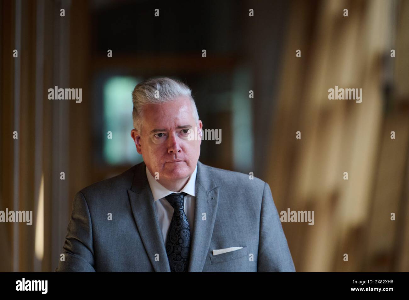 Edinburgh Scotland, UK 22 May 2024. George Adam MSP at the Scottish ...