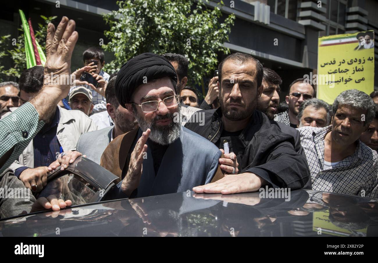 May 22, 2024 After the death of Iranian President Raisi, speculation turns to Ayatollah's son