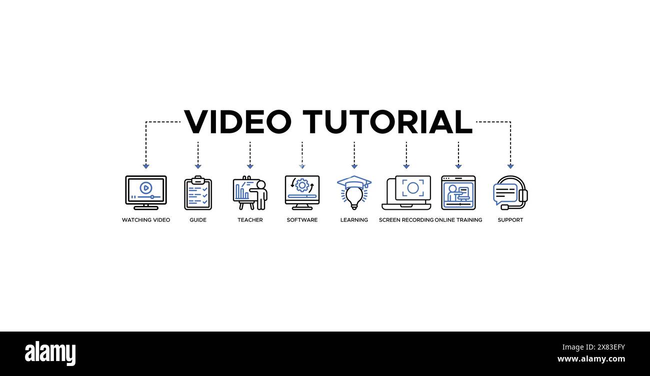 Tutorial Vector Vectors Hi Res Stock Photography And Images Alamy