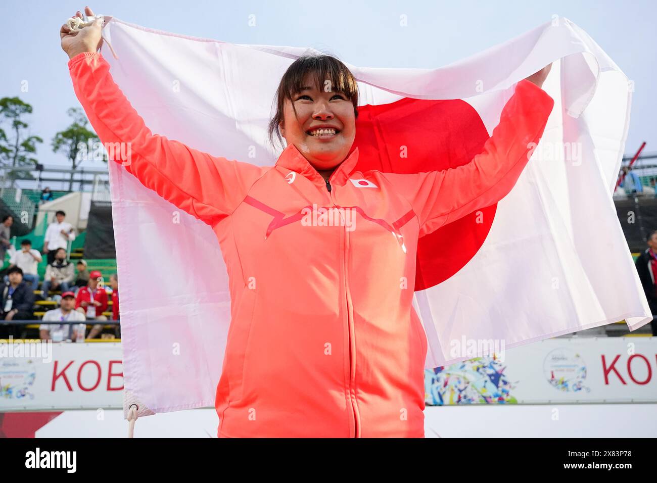 Kobe Japan. 22nd May, 2024. Yukiko Saito (JPN), MAY 22, 2024 Kobe Japan. 22nd May, 2024. Yukiko Saito (JPN), MAY 22, 2024