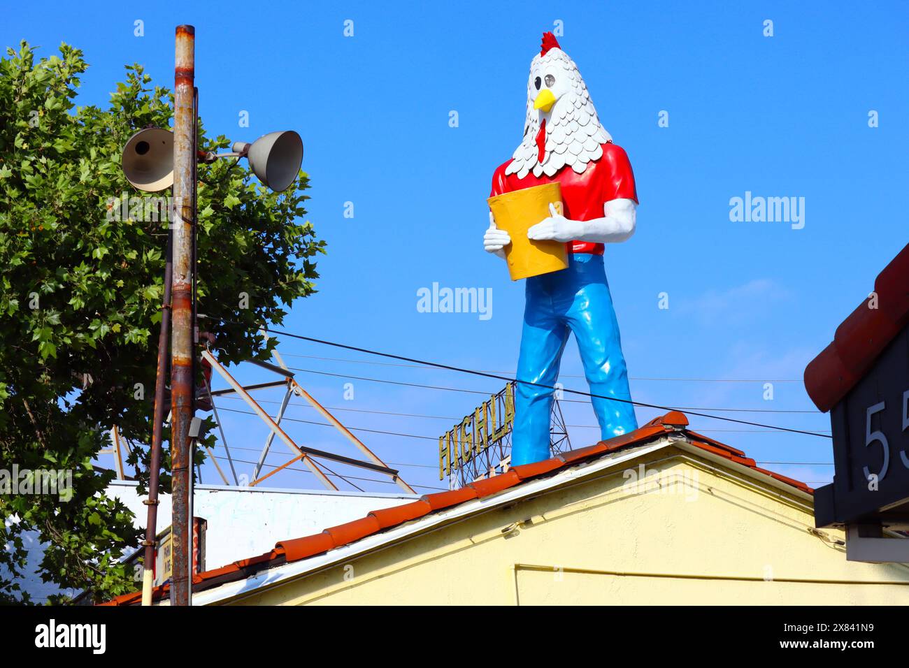 Los Angeles, California Chicken Boy, The Statue of Liberty of Los