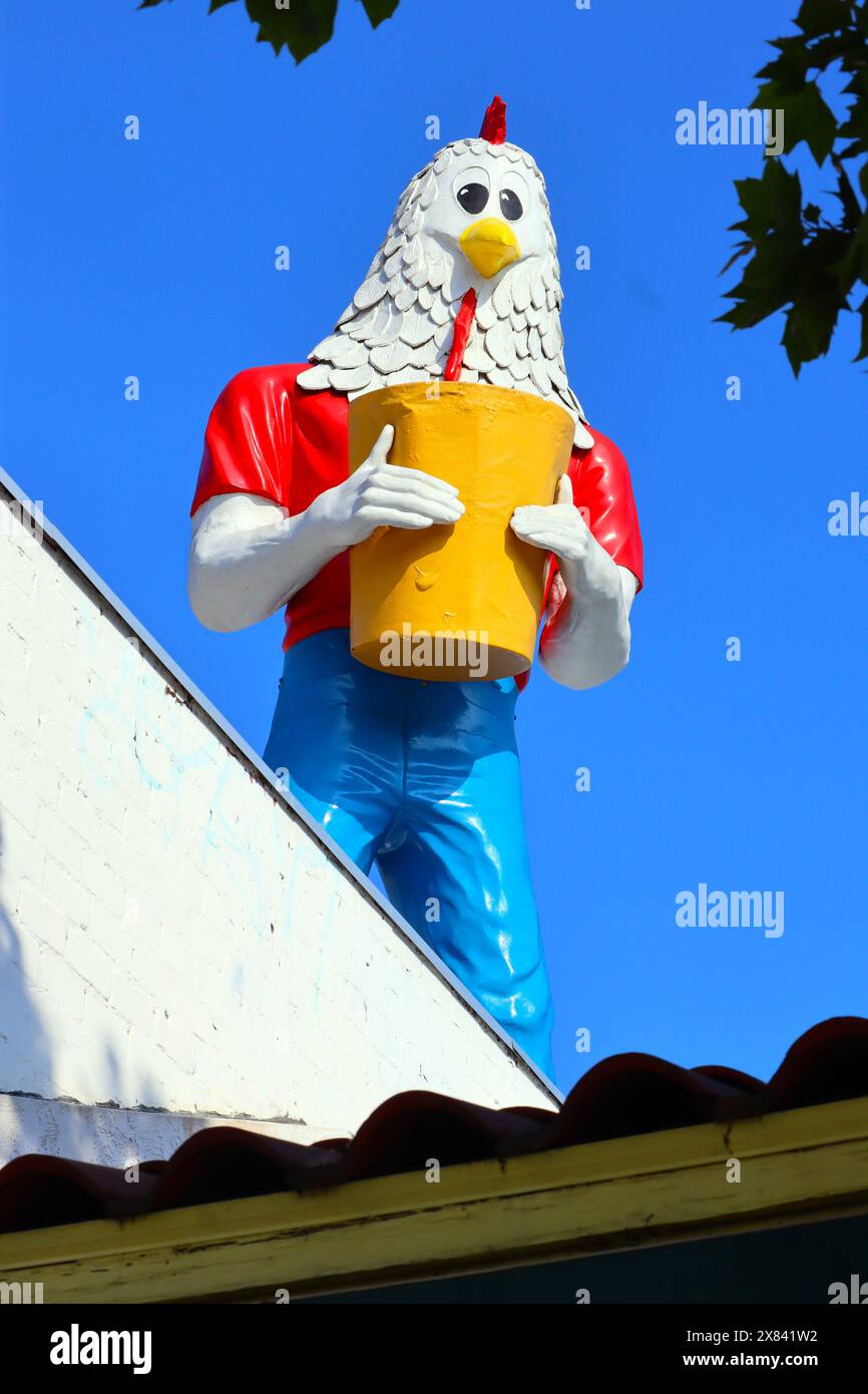 Los Angeles, California Chicken Boy, The Statue of Liberty of Los