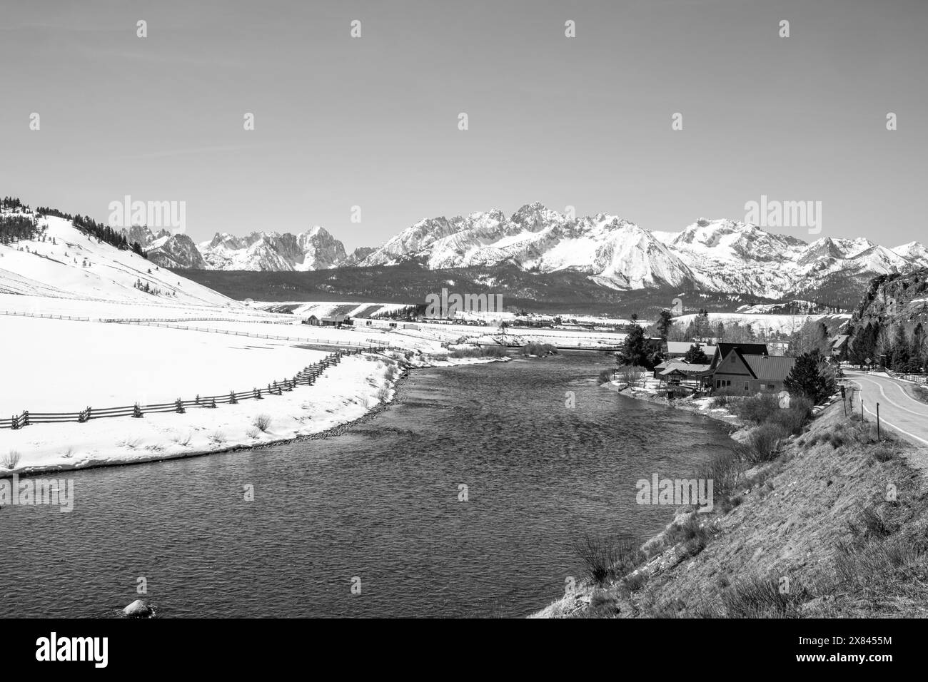 Winter In The Sawtooths Stock Photo Alamy winter-in-the-sawtooths-stock-photo-alamy
