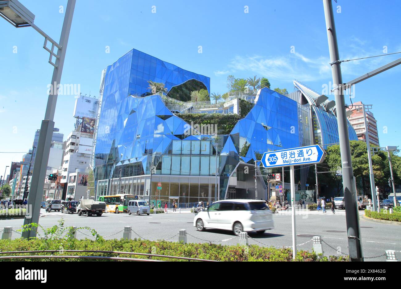 Tokyo, Japan. 10th Apr, 2024. A general view of Tokyu Plaza Harajuku ...