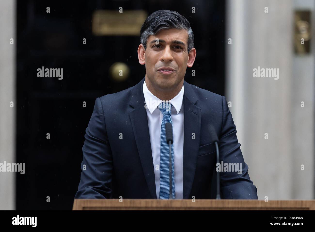 London, UK. 22nd May, 2024. Prime Minister Rishi Sunak makes a