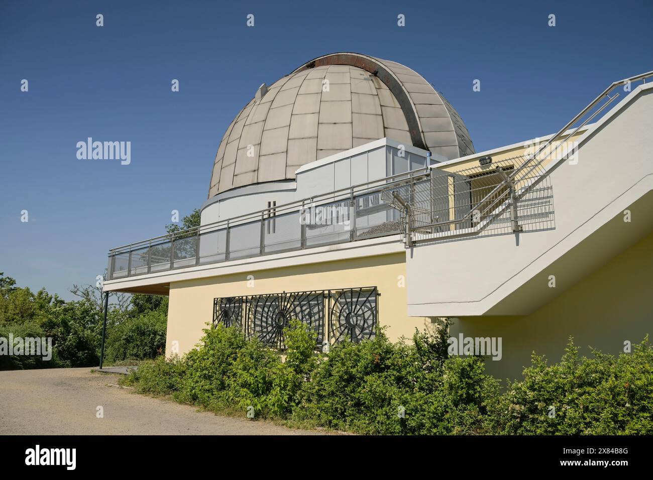 Wilhelm Foerster Observatory, Munsterdamm, Schoeneberg, Berlin, Germany Stock Photo