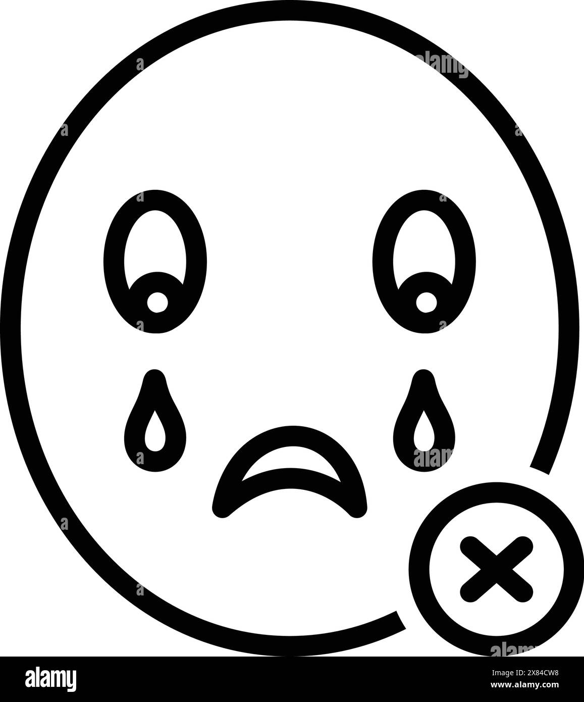 icon-for-never-weep-stock-vector-image-art-alamy