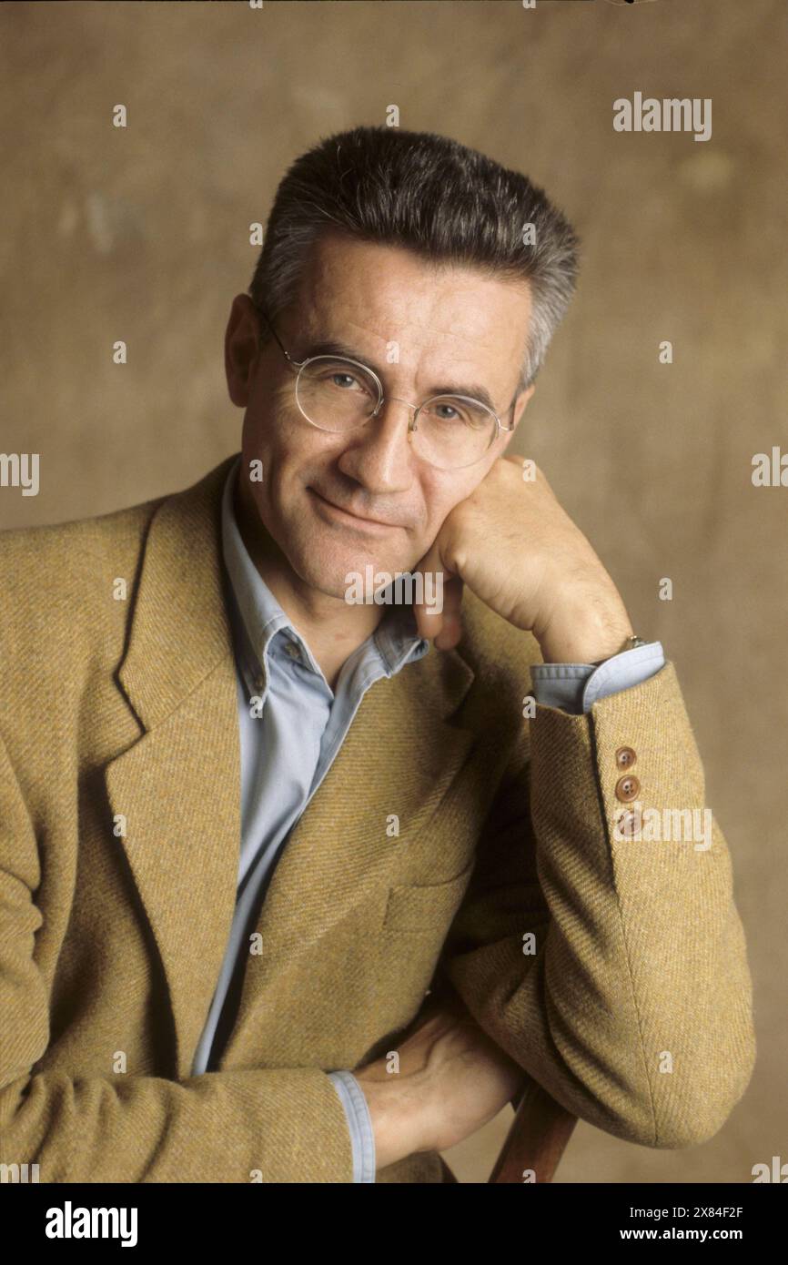 Andre COMTE SPONVILLE (Comte-Sponville) - Date : 19991201 ©John Foley/Opale.photo Stock Photo