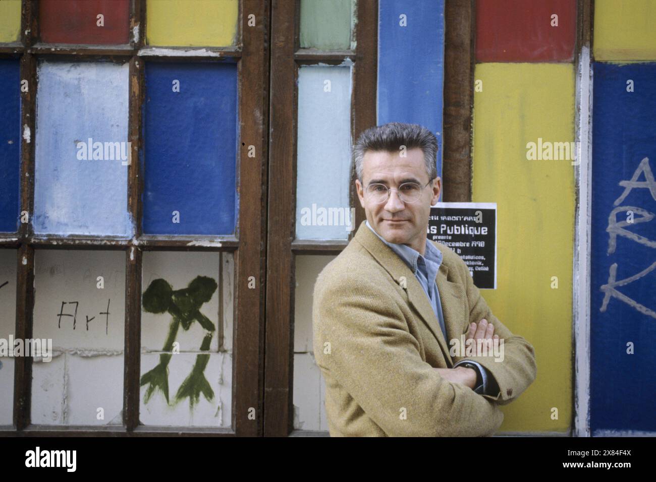 Andre COMTE SPONVILLE (Comte-Sponville) - Date : 19991201 ©John Foley/Opale.photo Stock Photo