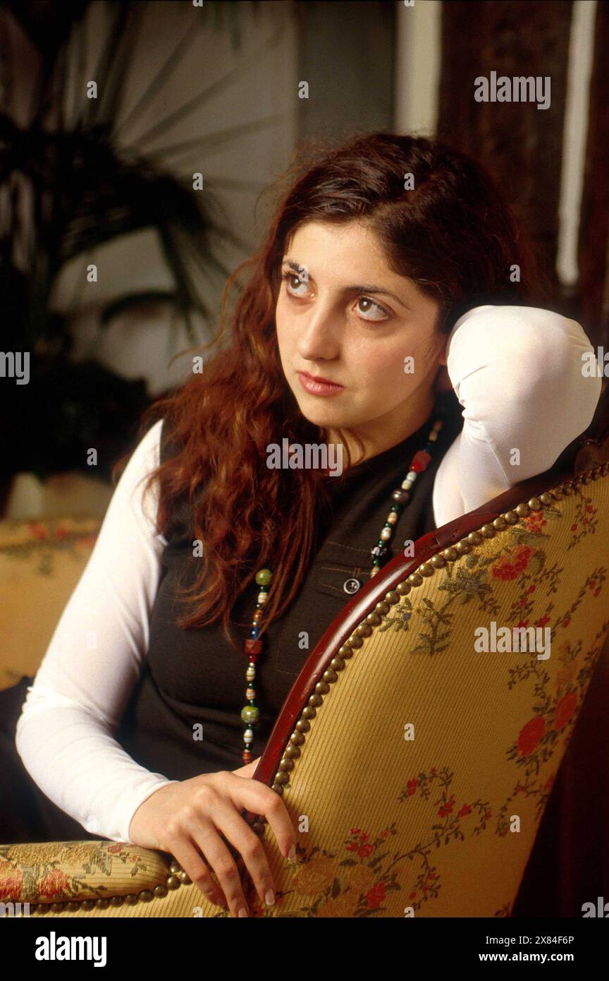 Espido FREIRE (Maria Laura) - Date : 19991201 ©John Foley/Opale.photo Stock Photo