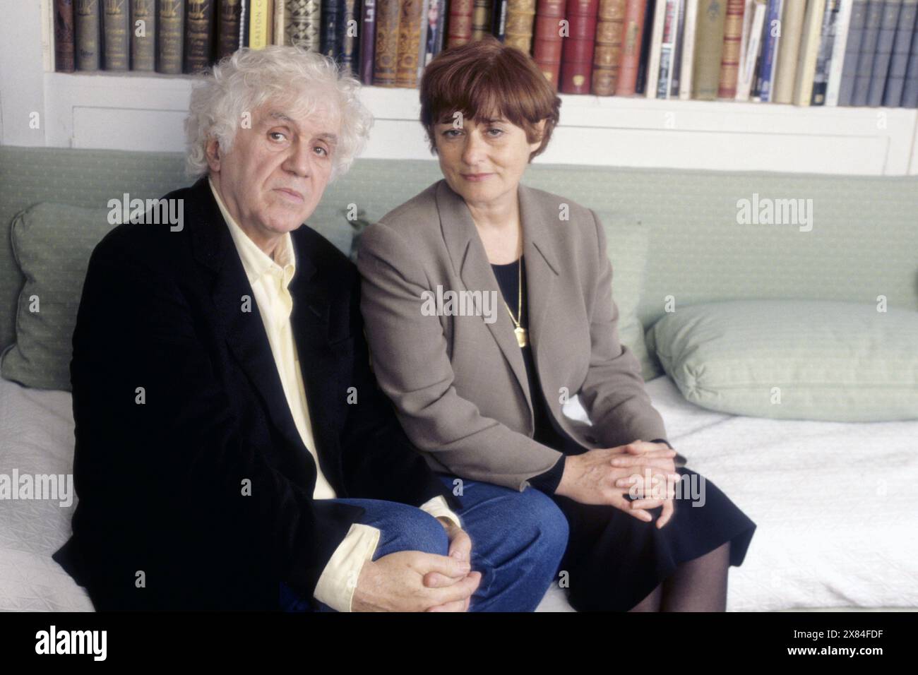 CHAILLOU Michel et Michele - Date : 19991101 ©John Foley/Opale.photo Stock Photo