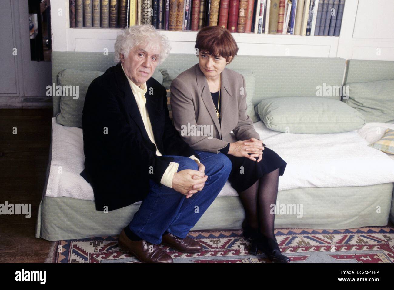 CHAILLOU Michel et Michele - Date : 19991101 ©John Foley/Opale.photo Stock Photo
