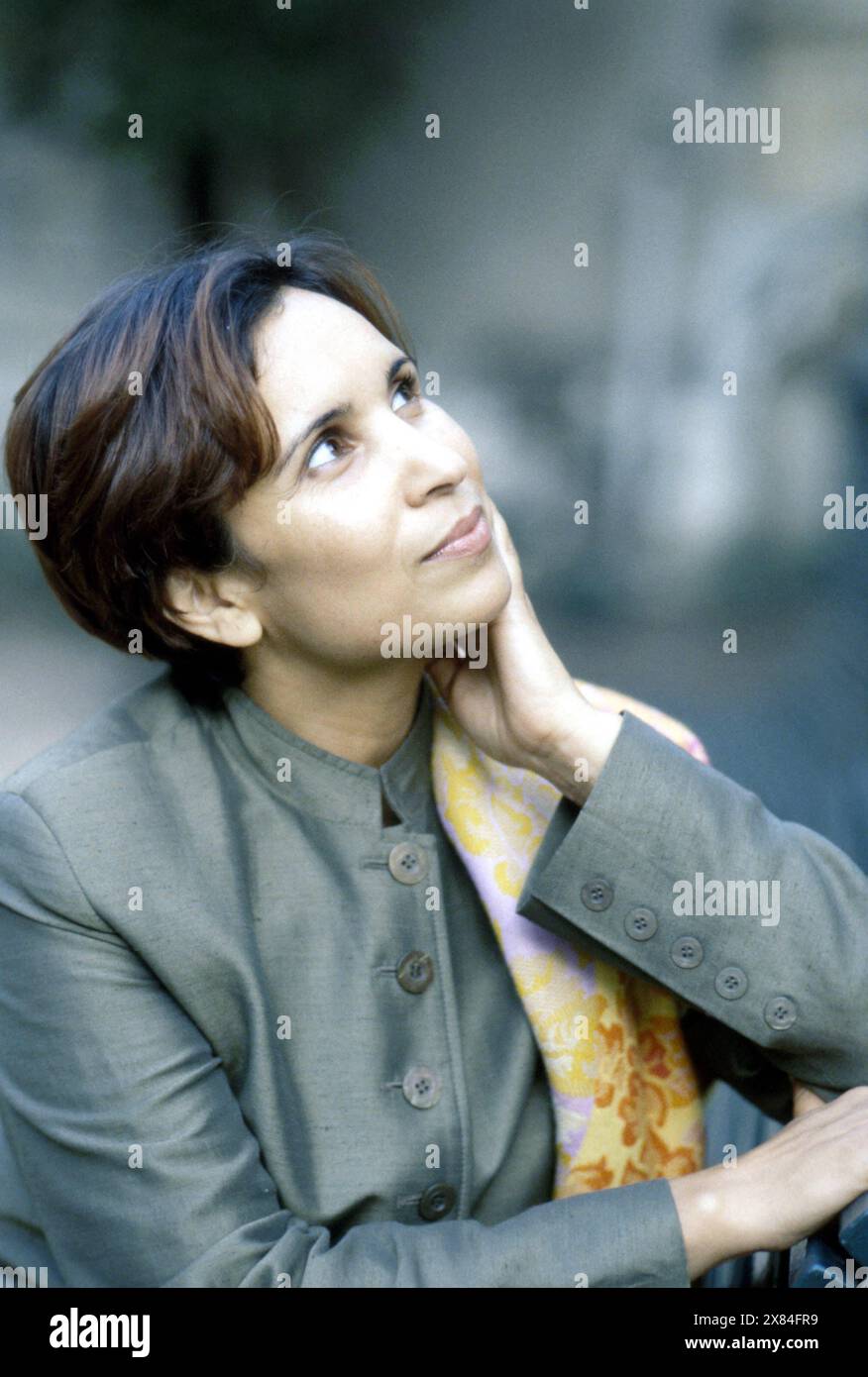 Salima GHEZALI - Date : 19991001 ©John Foley/Opale.photo Stock Photo