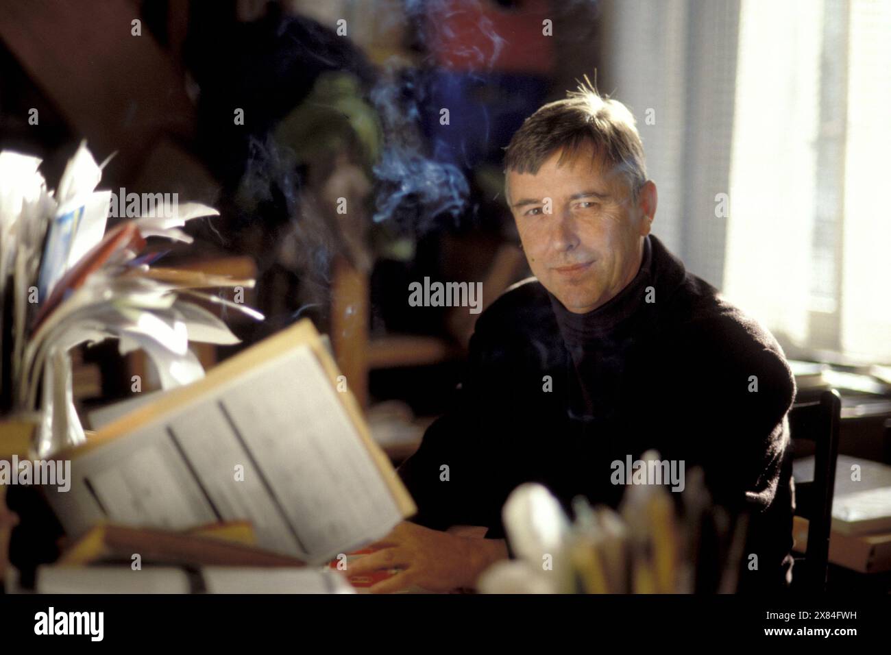 Michel BESNIER - Date : 19991001 ©John Foley/Opale.photo Stock Photo