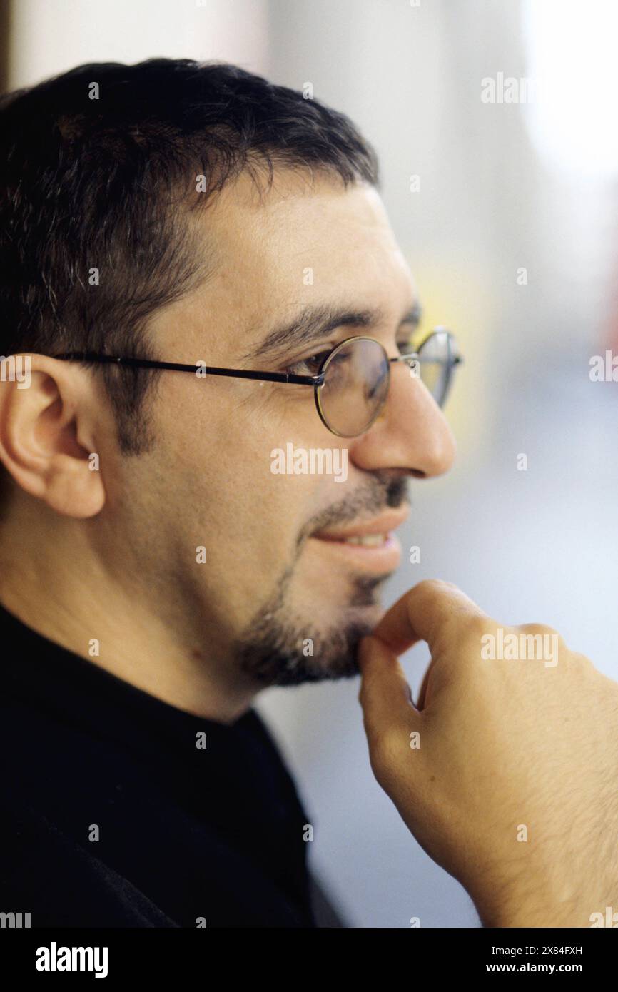 Ahmed BOUBEKER - Date : 19991001 ©John Foley/Opale.photo Stock Photo