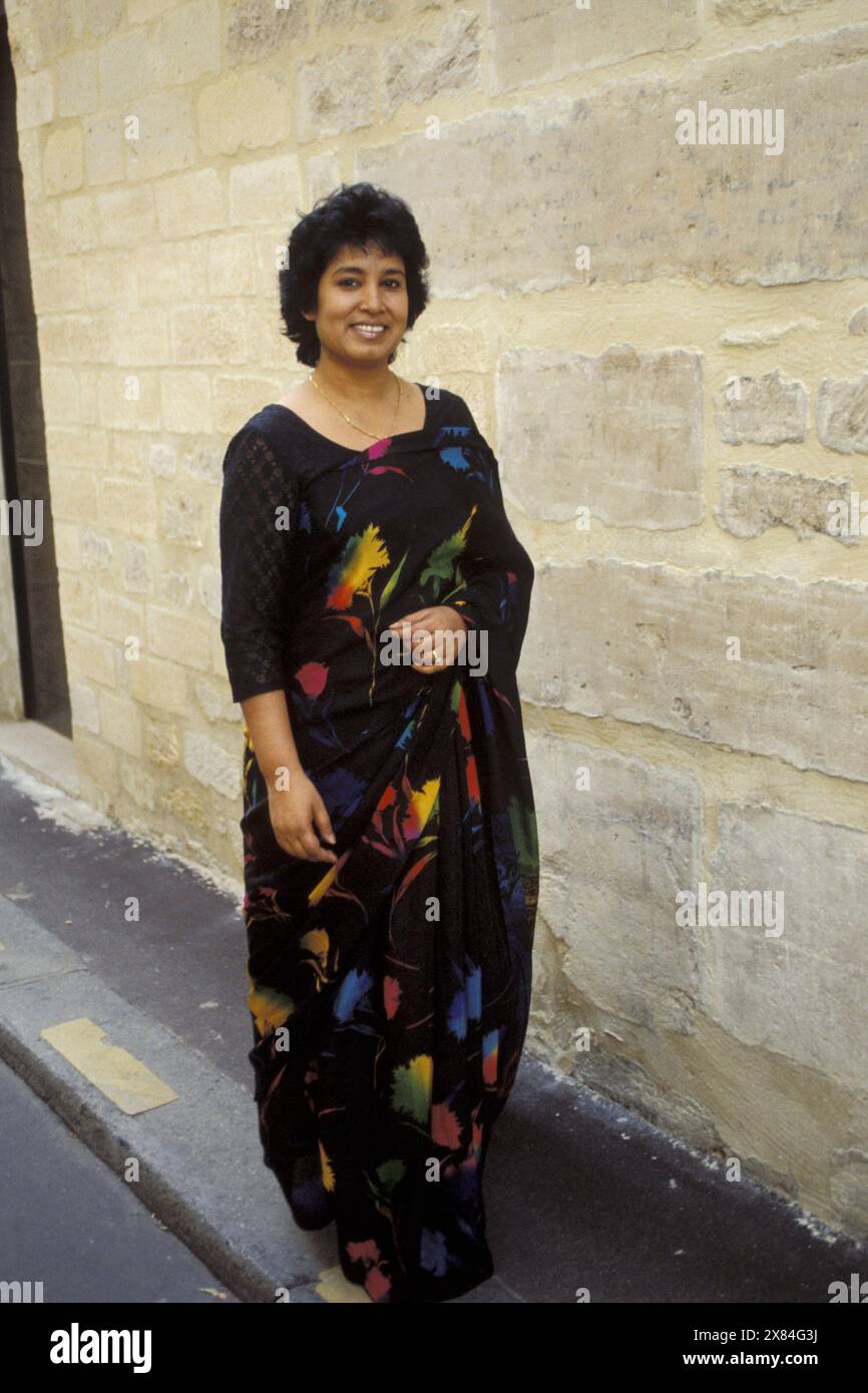 Talisma NASREEN - Date : 19990901 ©John Foley/Opale.photo Stock Photo