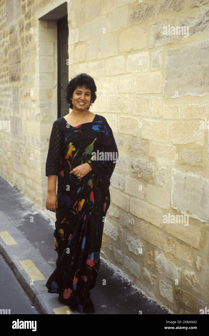 Talisma NASREEN - Date : 19990901 ©John Foley/Opale.photo Stock Photo