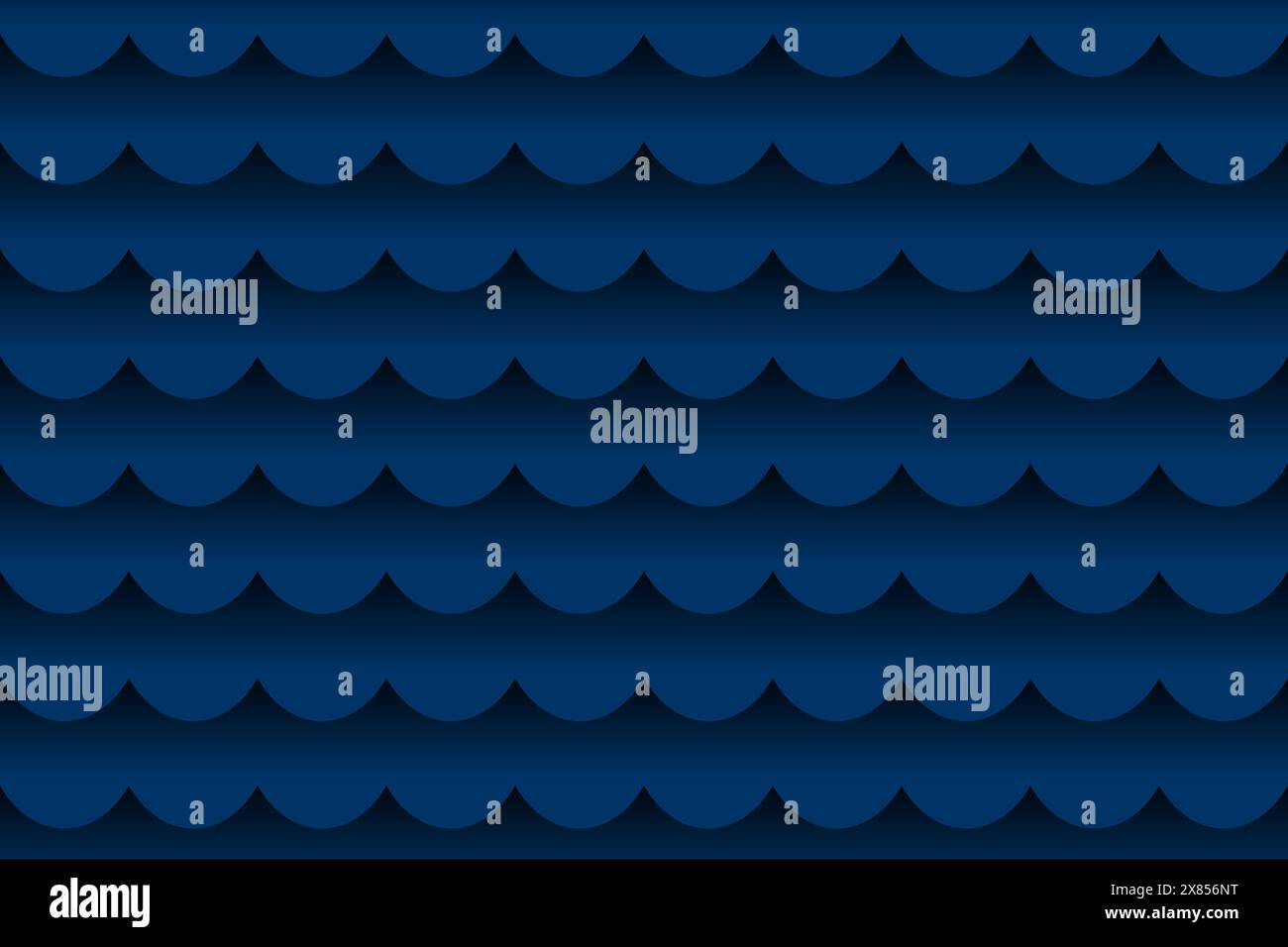 Sea waves background. Seamless dark sea water simple pattern. Simple ...