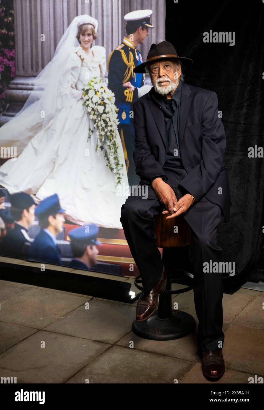 EDITORIAL USE ONLY Photographer, Anwar Hussein attends the launch of