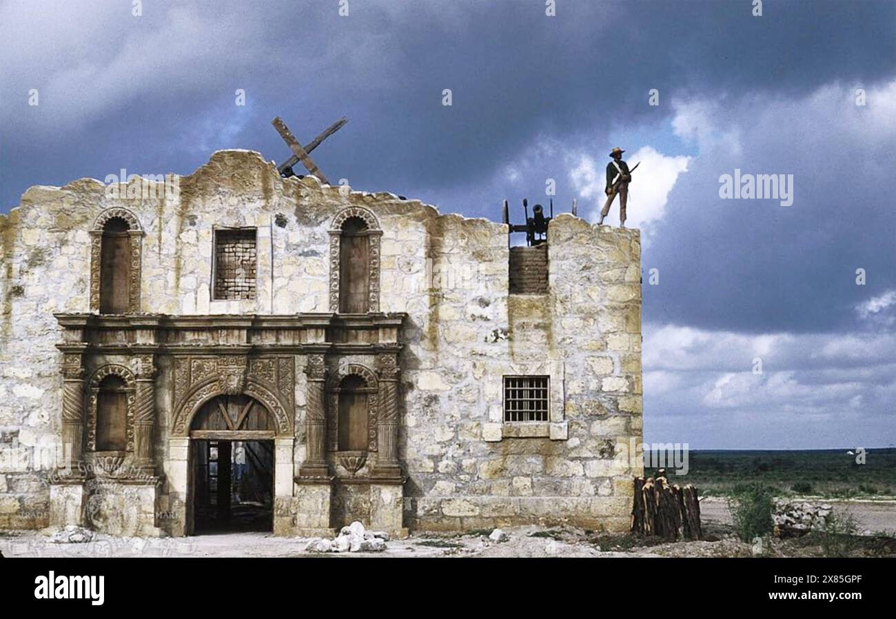 THE ALAMO 1960 United Artists film Stock Photo