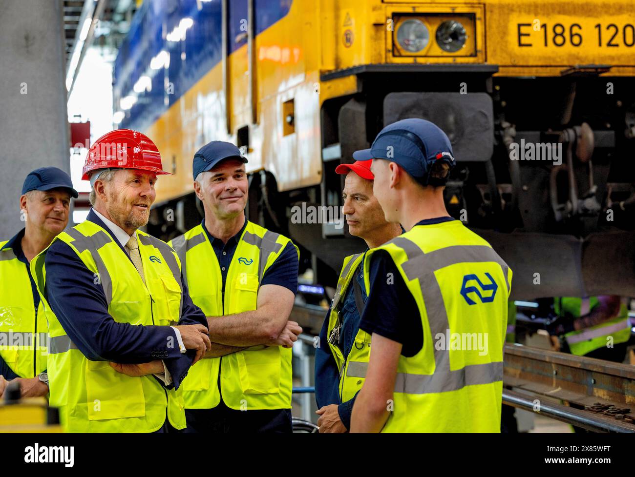 Amsterdam, Netherlands. 23rd May, 2024. Dutch King Willem Alexander ...