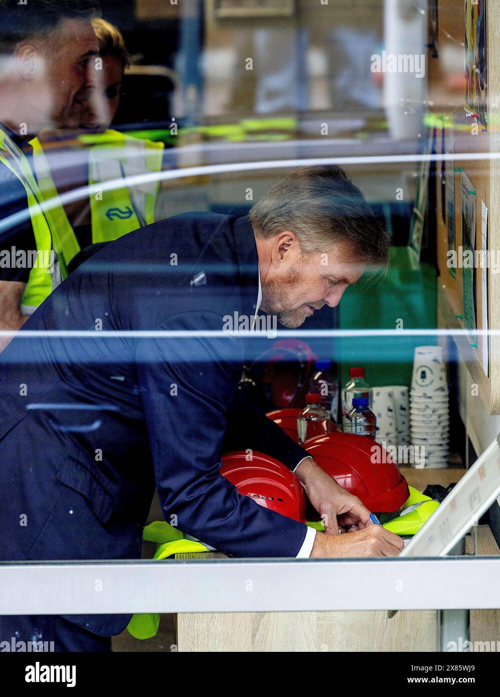 Amsterdam, Netherlands. 23rd May, 2024. Dutch King Willem Alexander ...