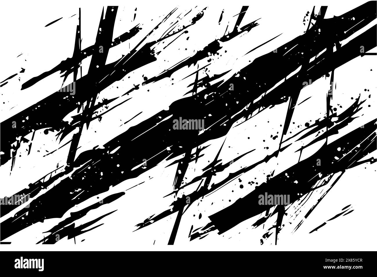 Grunge scratches texture in abstract style. Halftone vector Dirty ...