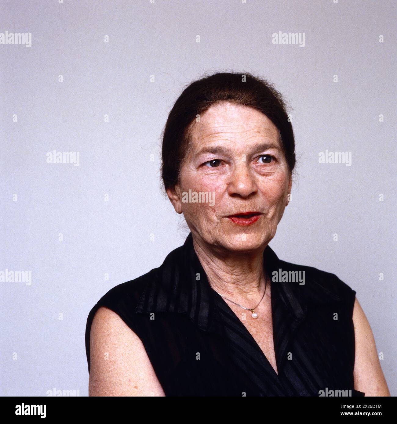 Annie Fischer, ungarische Pianistin, Portrait, 1984 Stock Photo - Alamy