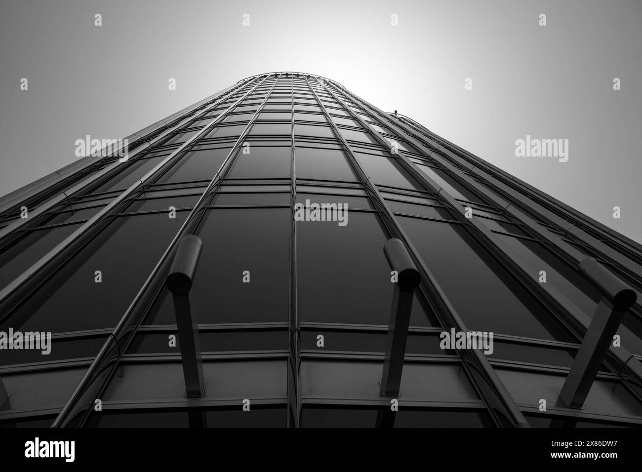 the tallest building in the world the Burj Khalifa in Dubai Stock Photo Alamy