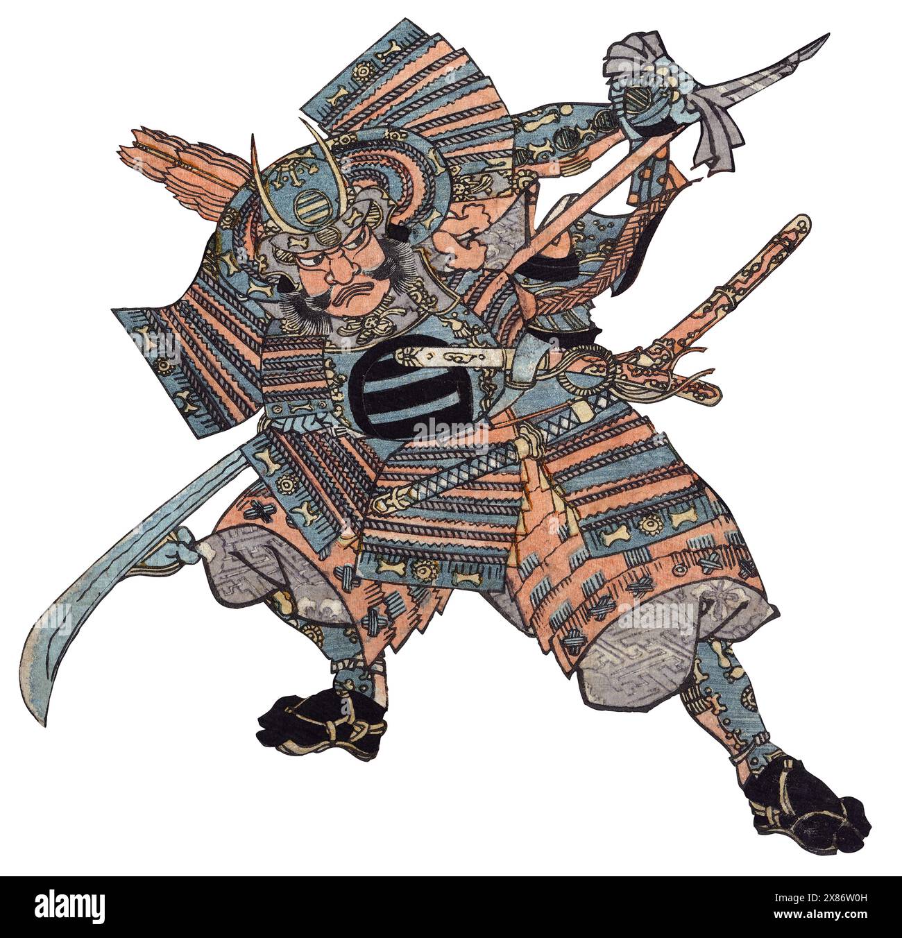 Traditional samurai warrior with sword hi-res stock photography and ...