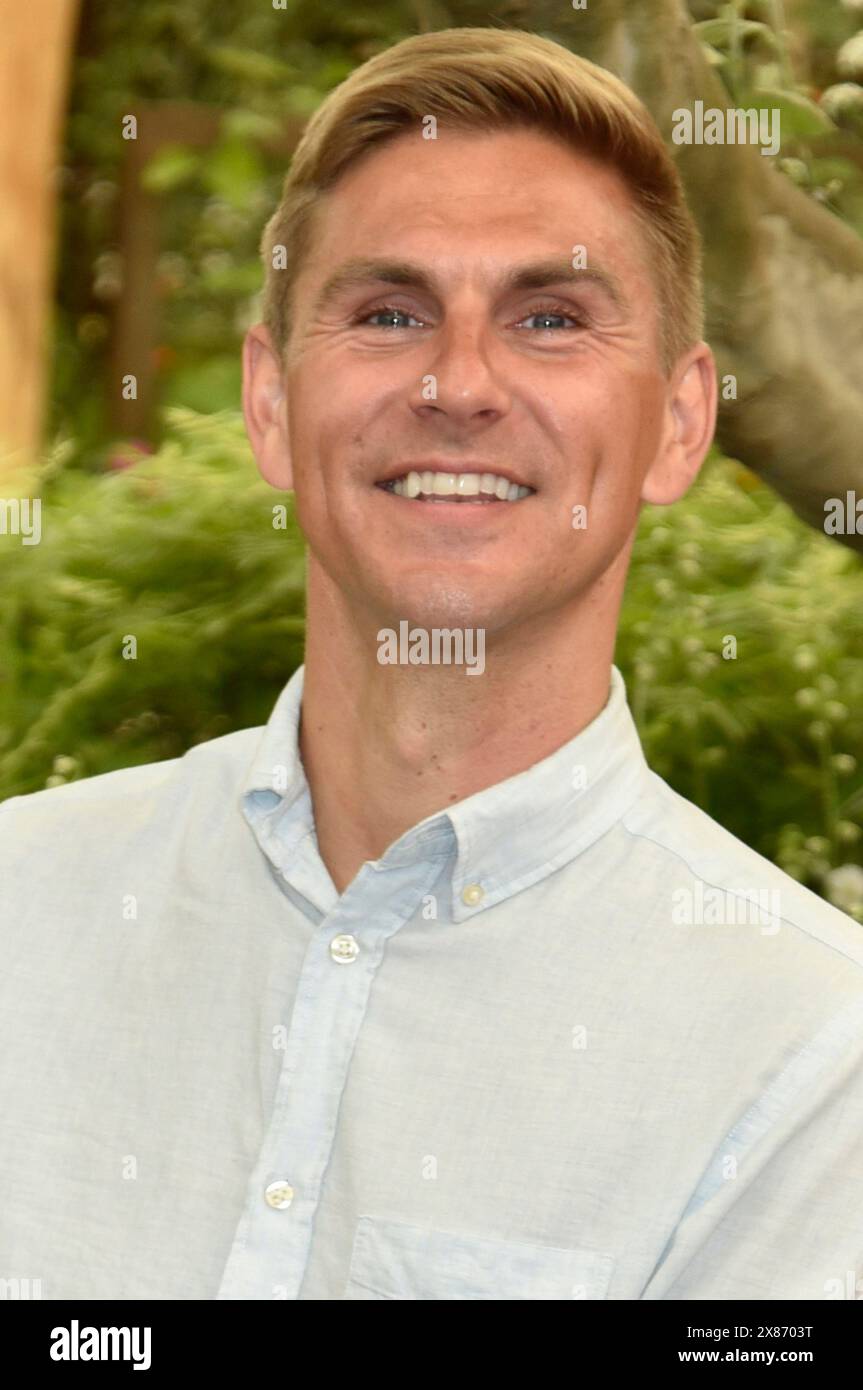 20 May 2024. London, UK. Steve Brown at the 2024 RHS Chelsea Flower Show London.  Sue Andrews/Alamy. Stock Photo