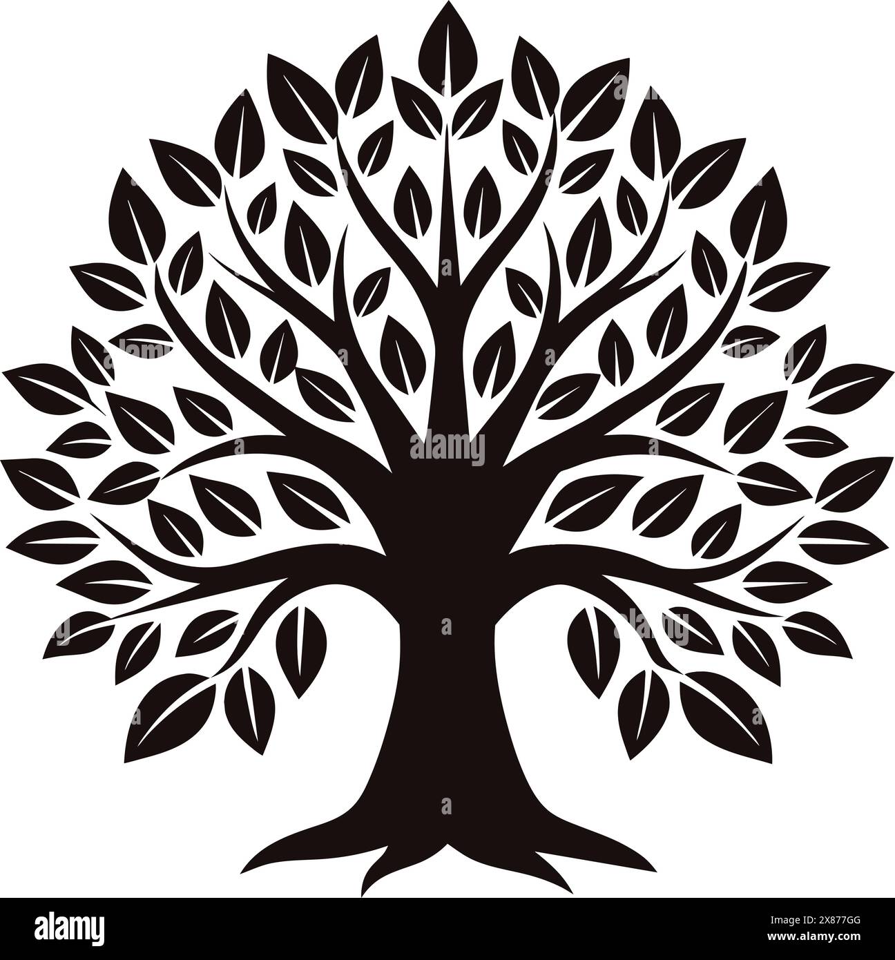 Changing color tree Stock Vector Images - Alamy