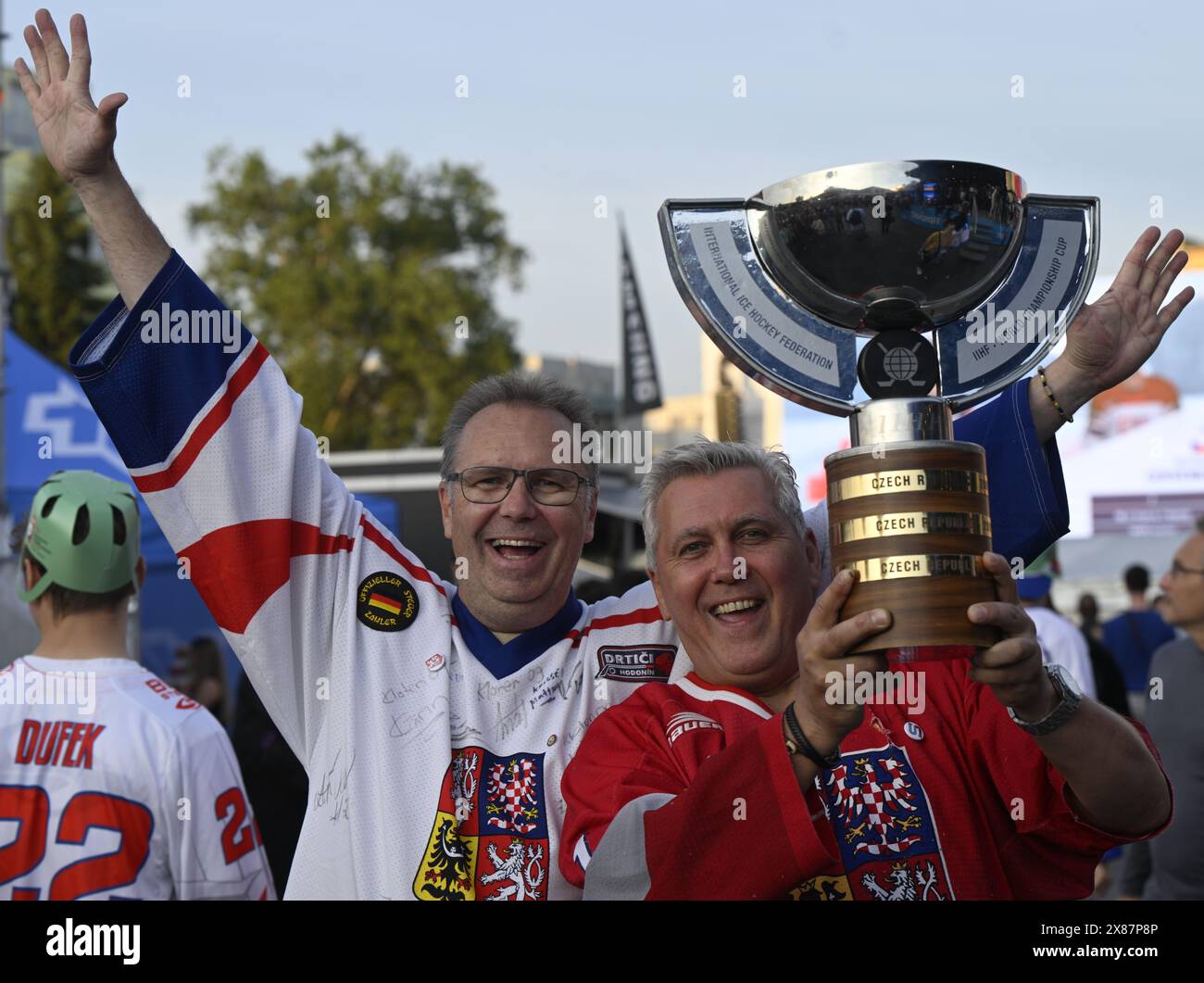 Prague, Czech Republic. 23rd May, 2024. Czech Republic vs USA quarter