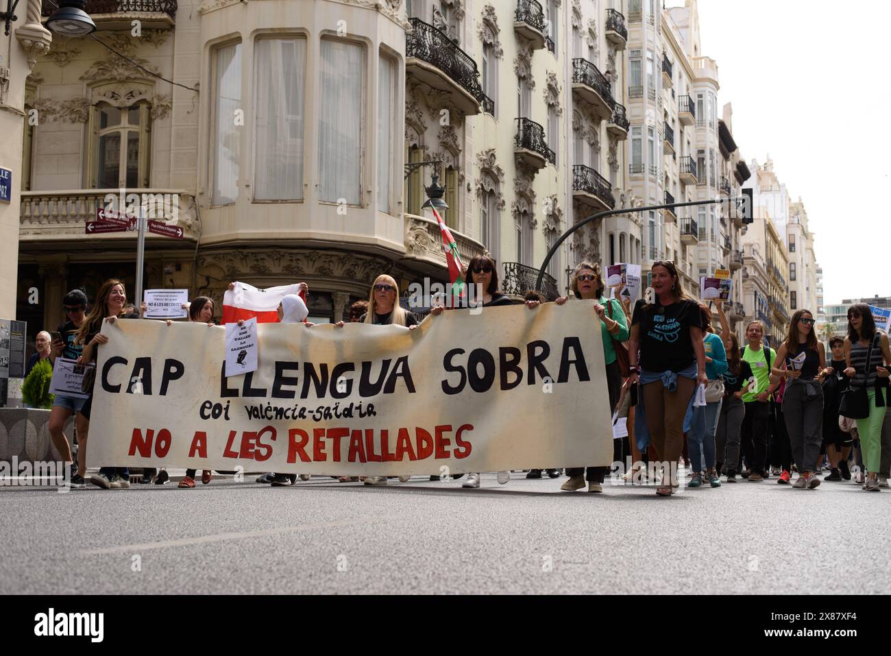 Valencia, Spain May 23, 2024 Thousands of People take part in a(02)