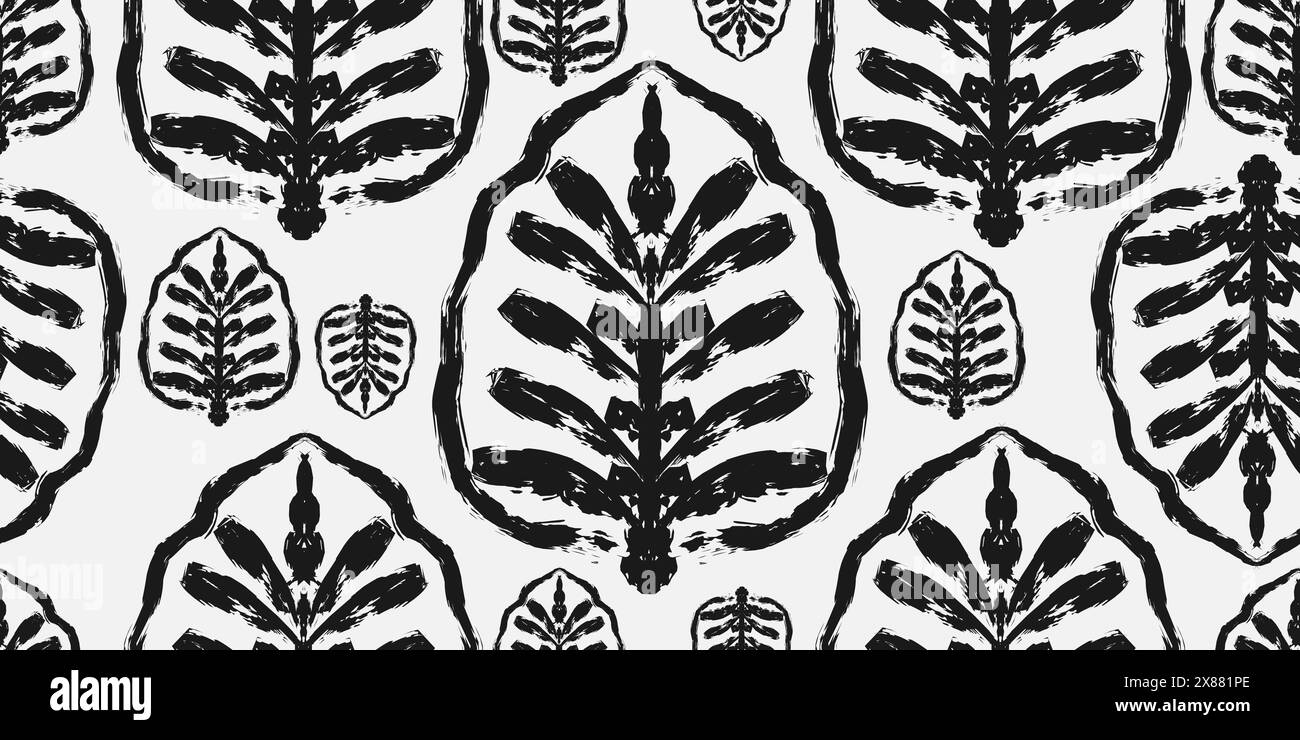 Vector seamless overlapping pattern Stock Vector Image & Art - Alamy