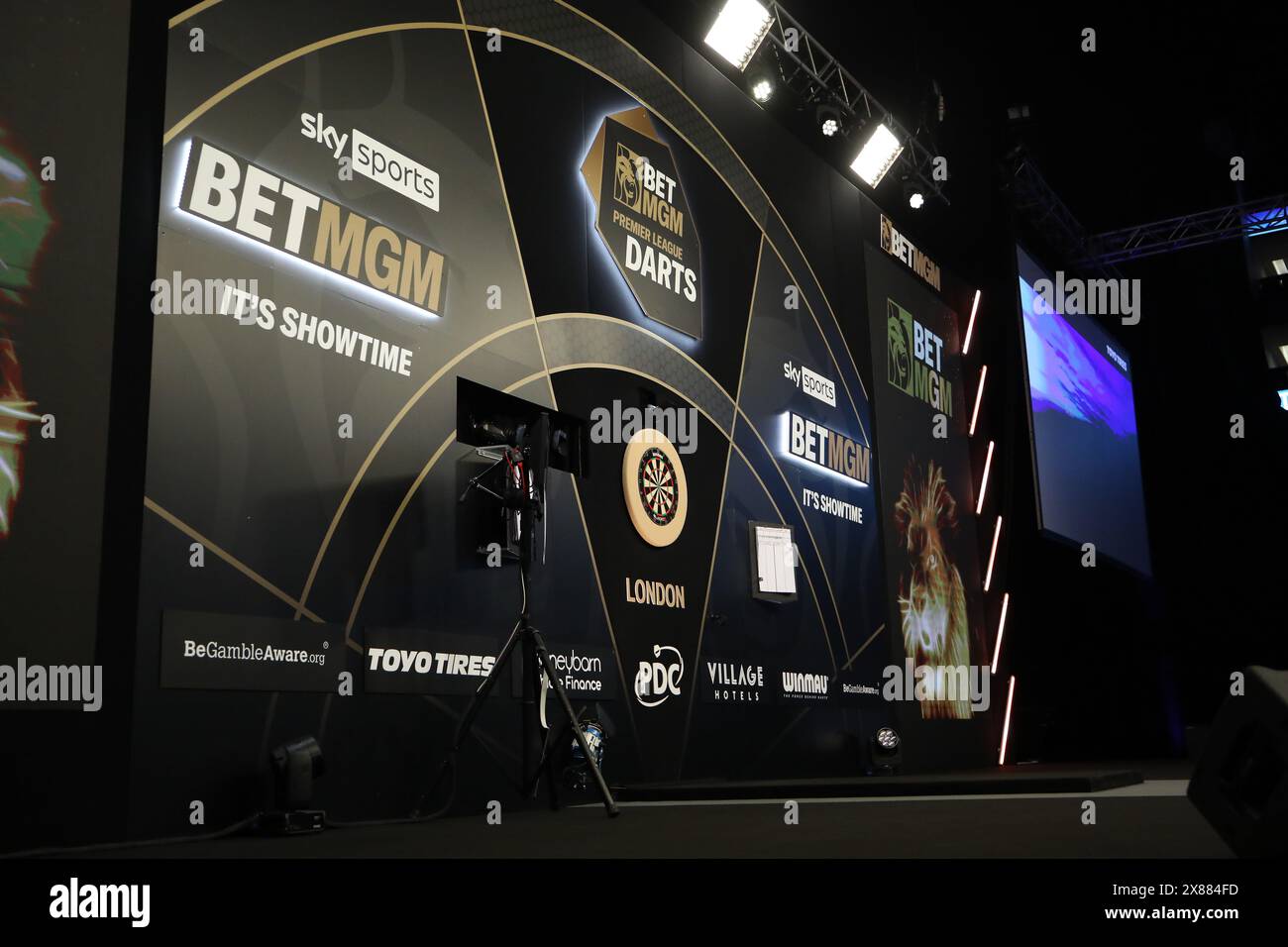 23rd May 2024; O2 Arena, London, England; 2024 PDC Premier League Darts