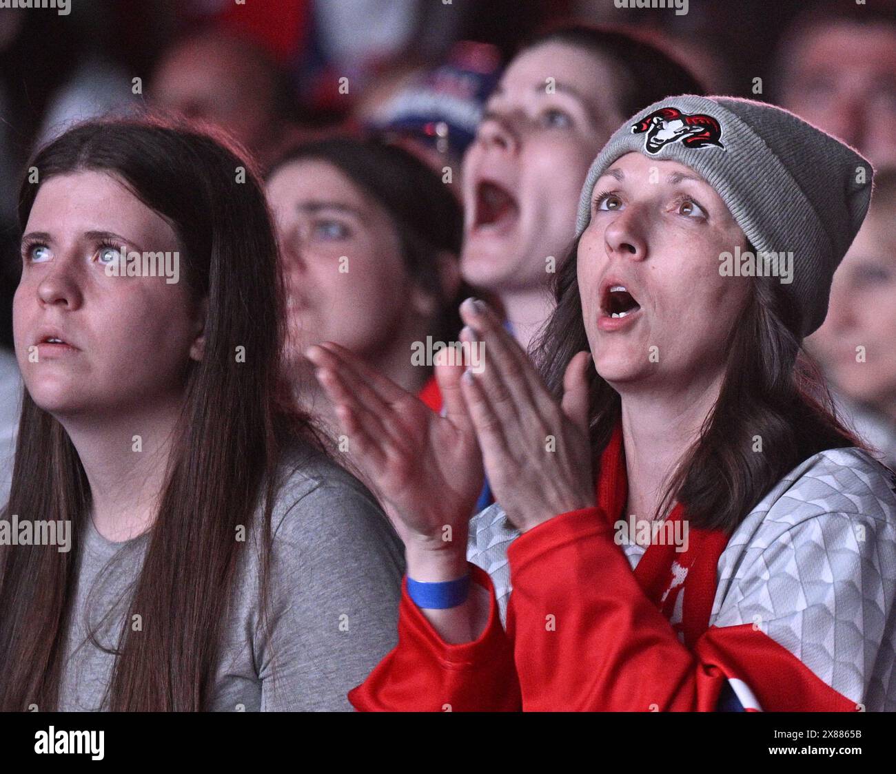 Prague, Czech Republic. 23rd May, 2024. Czech Republic vs USA quarter