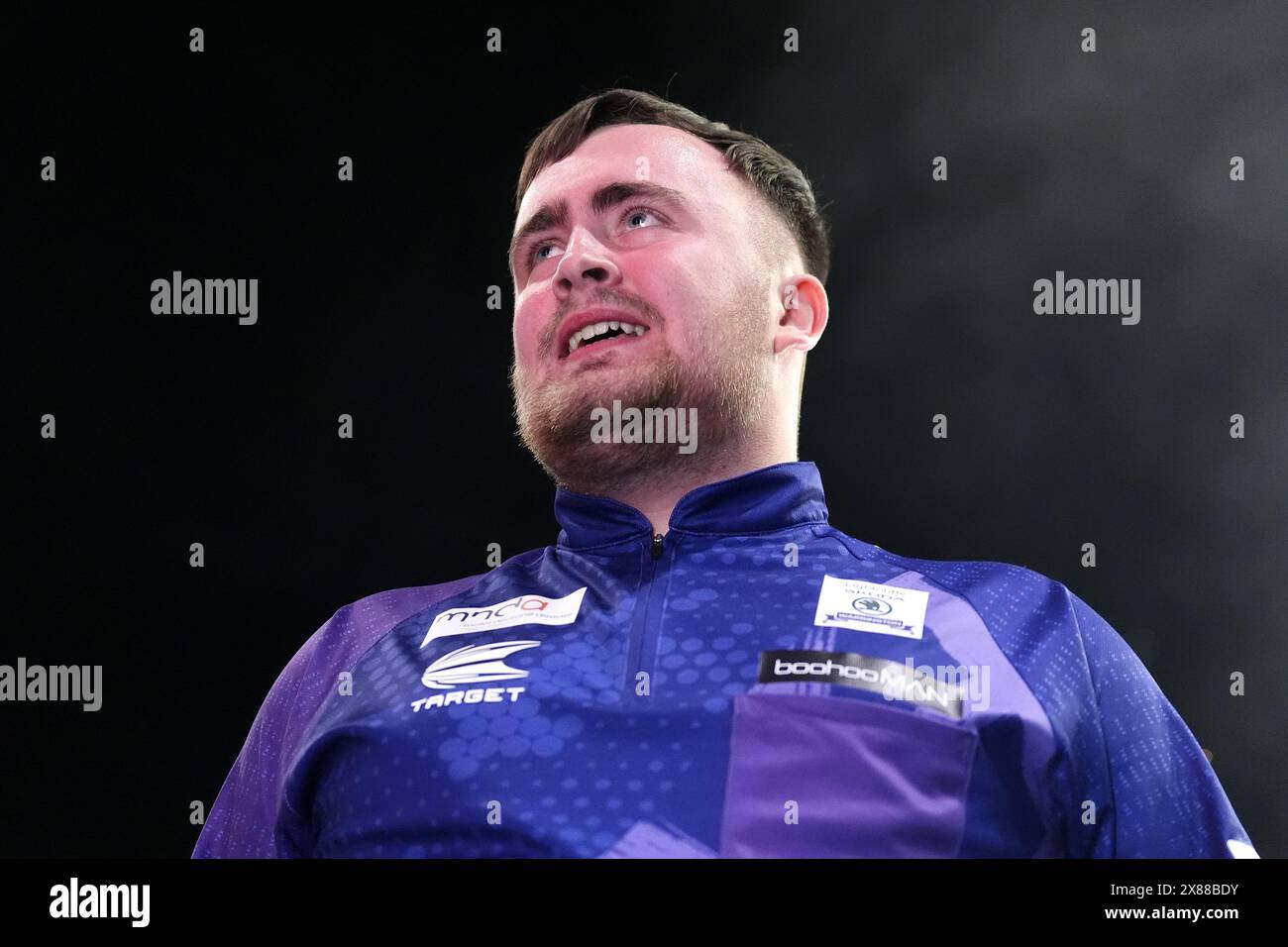 Luke Littler celebrates victory in the final against Luke Humphries