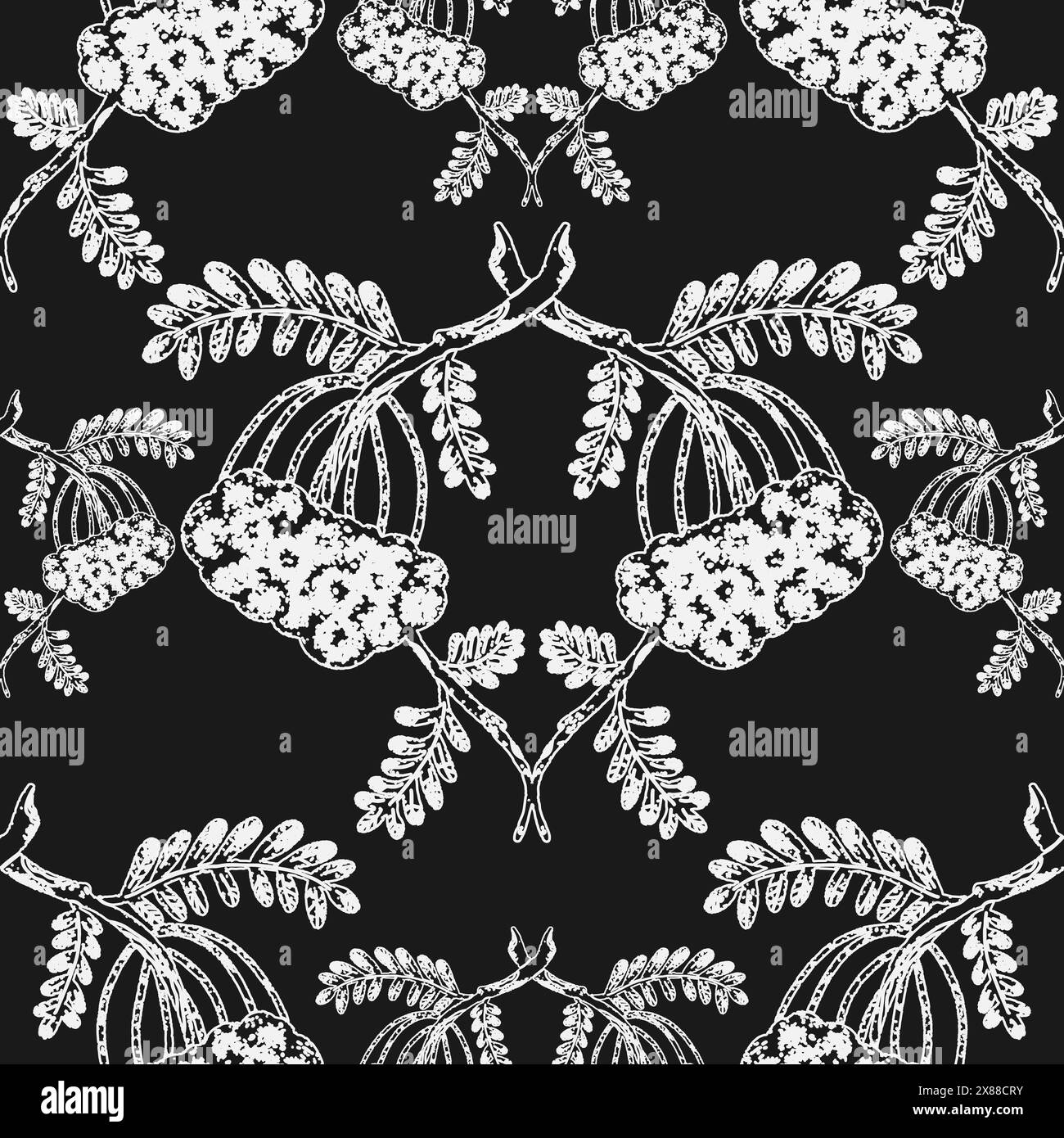 Vector seamless overlapping pattern Stock Vector Image & Art - Alamy