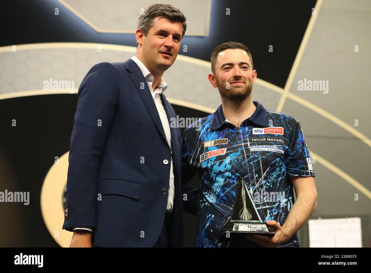 23rd May 2024; O2 Arena, London, England; 2024 PDC Premier League Darts