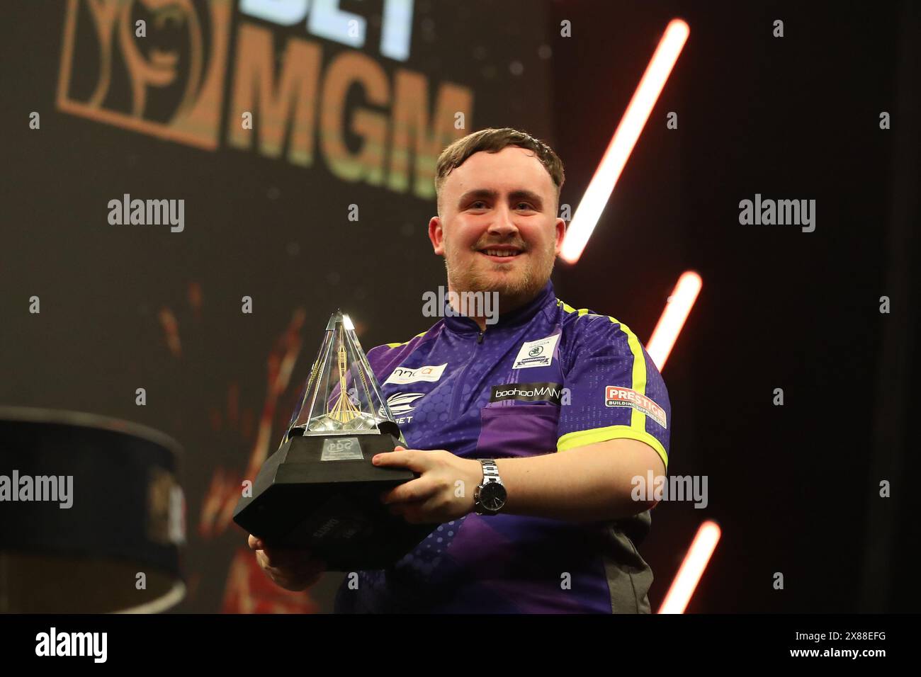 23rd May 2024; O2 Arena, London, England; 2024 PDC Premier League Darts
