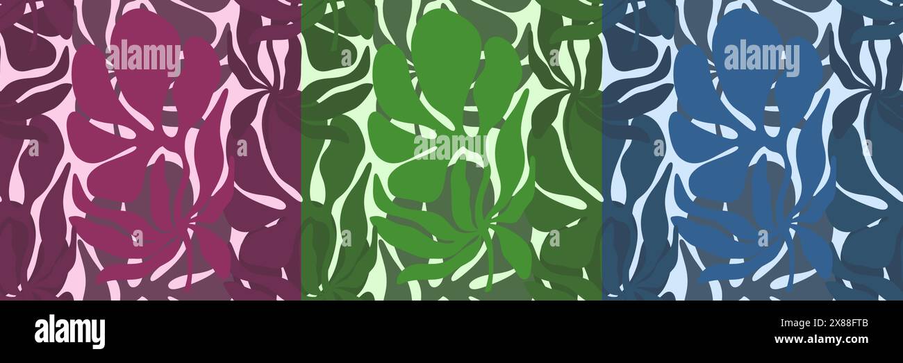 Vector seamless overlapping pattern Stock Vector Image & Art - Alamy